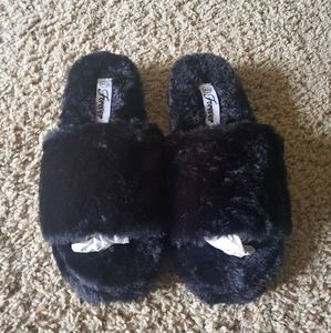 Fuzzy fur slides